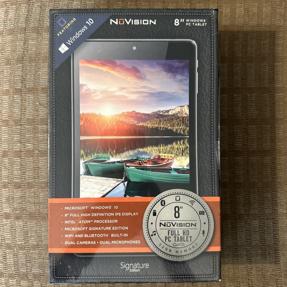 NuVision TM800W610L Tablet 8" Intel Atom 2 GB 32 GB - Silver ES2392